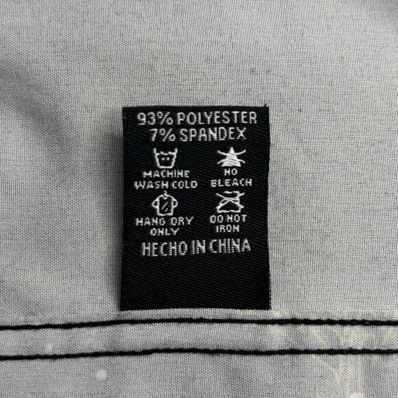 Dixxon Impala Party‎ Men's Medium Black Short Sleeve Button Down Shirt Car Show - Picture 7 of 8